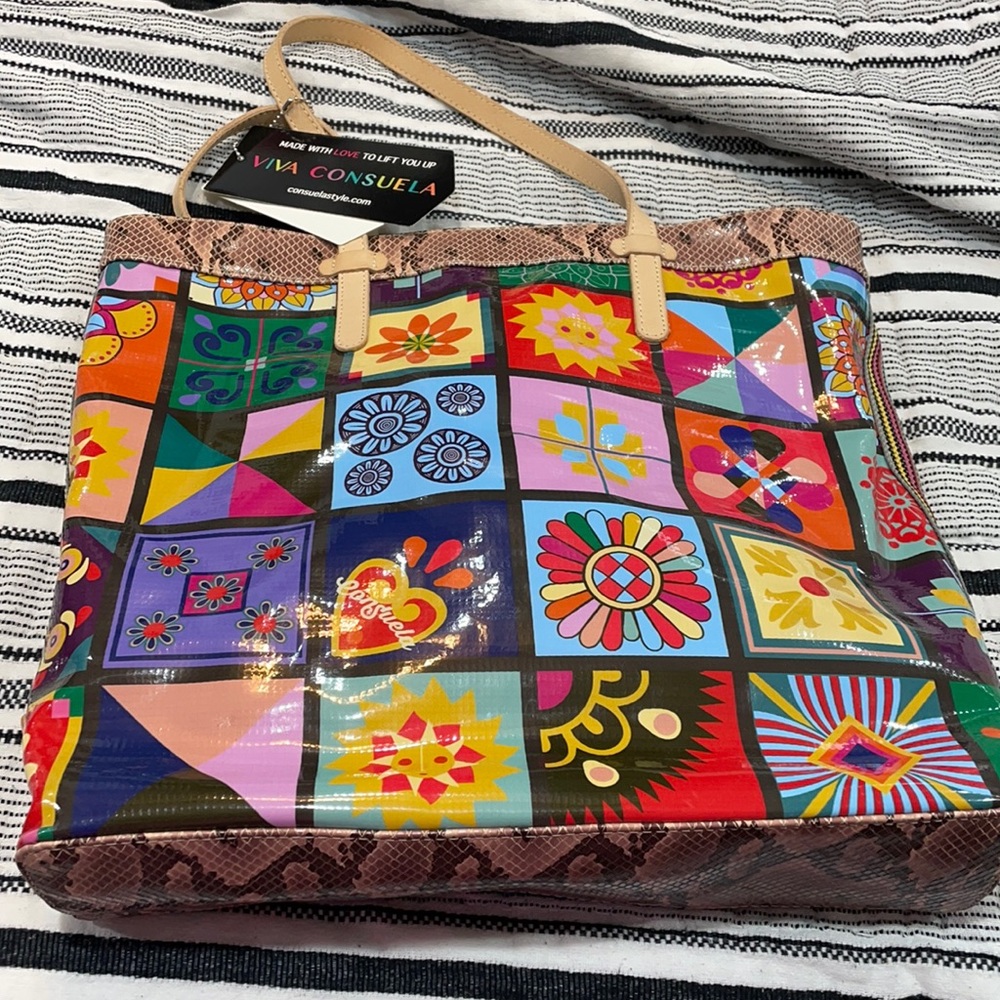 Consuela Tote large - used once - in great condition minor scuffs see photos